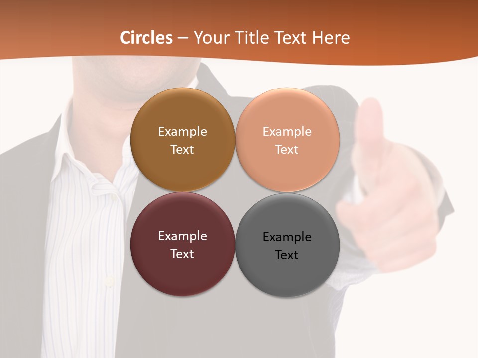 Successful White Correctly PowerPoint Template