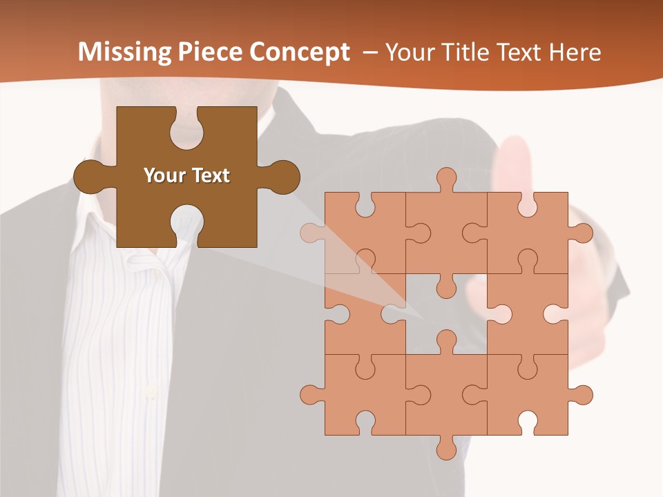 Successful White Correctly PowerPoint Template