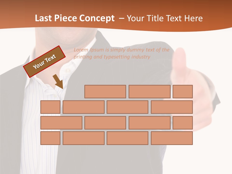 Successful White Correctly PowerPoint Template
