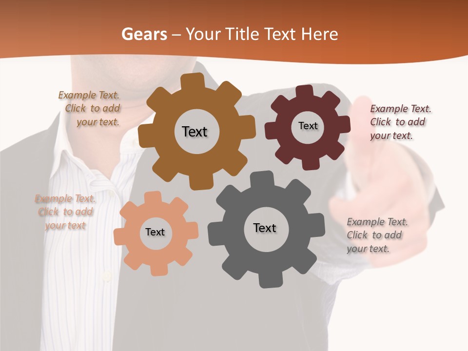 Successful White Correctly PowerPoint Template