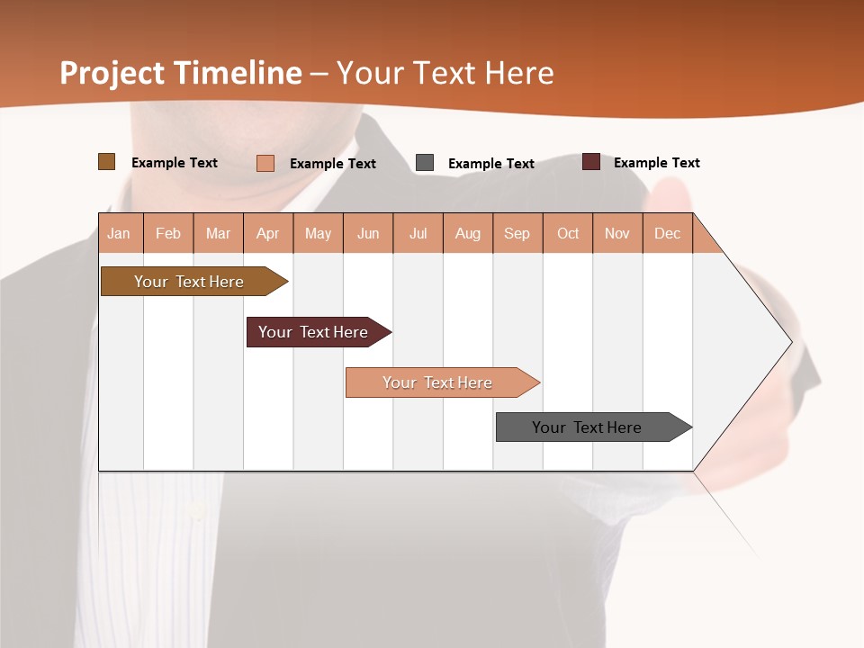 Successful White Correctly PowerPoint Template