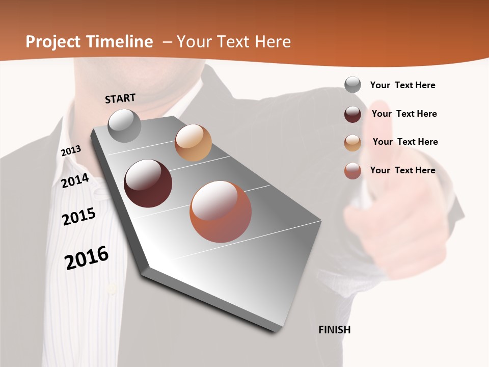 Successful White Correctly PowerPoint Template