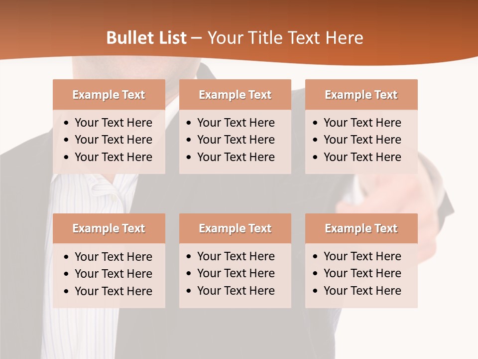 Successful White Correctly PowerPoint Template