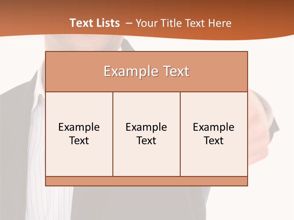 Successful White Correctly PowerPoint Template