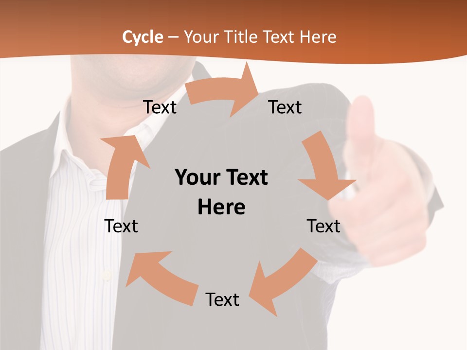 Successful White Correctly PowerPoint Template
