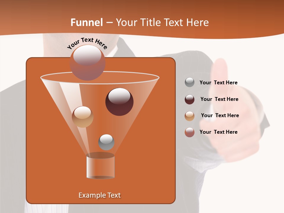 Successful White Correctly PowerPoint Template