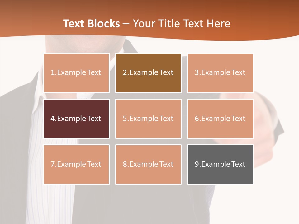 Successful White Correctly PowerPoint Template