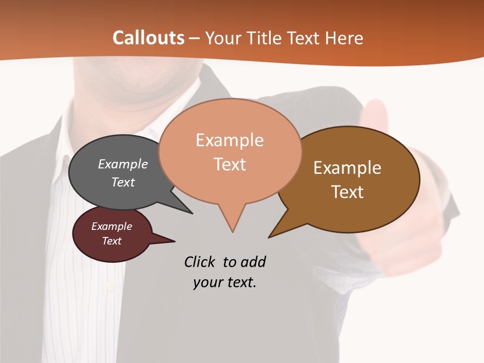 Successful White Correctly PowerPoint Template