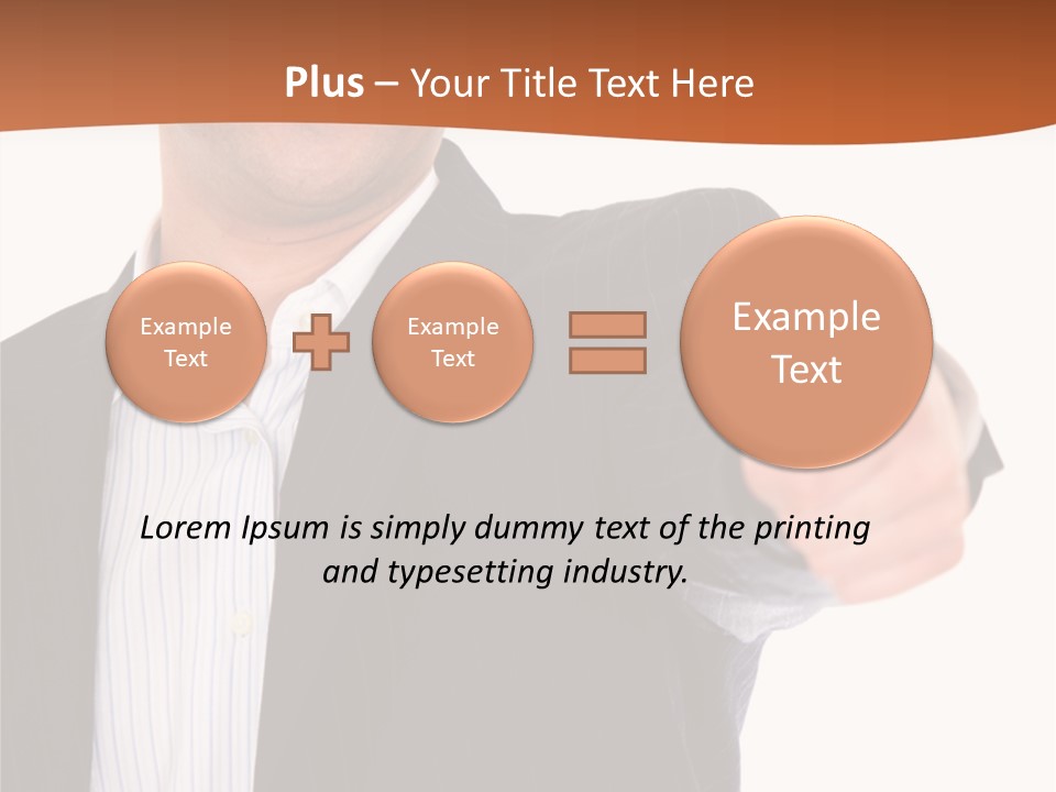 Successful White Correctly PowerPoint Template