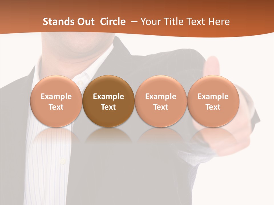 Successful White Correctly PowerPoint Template