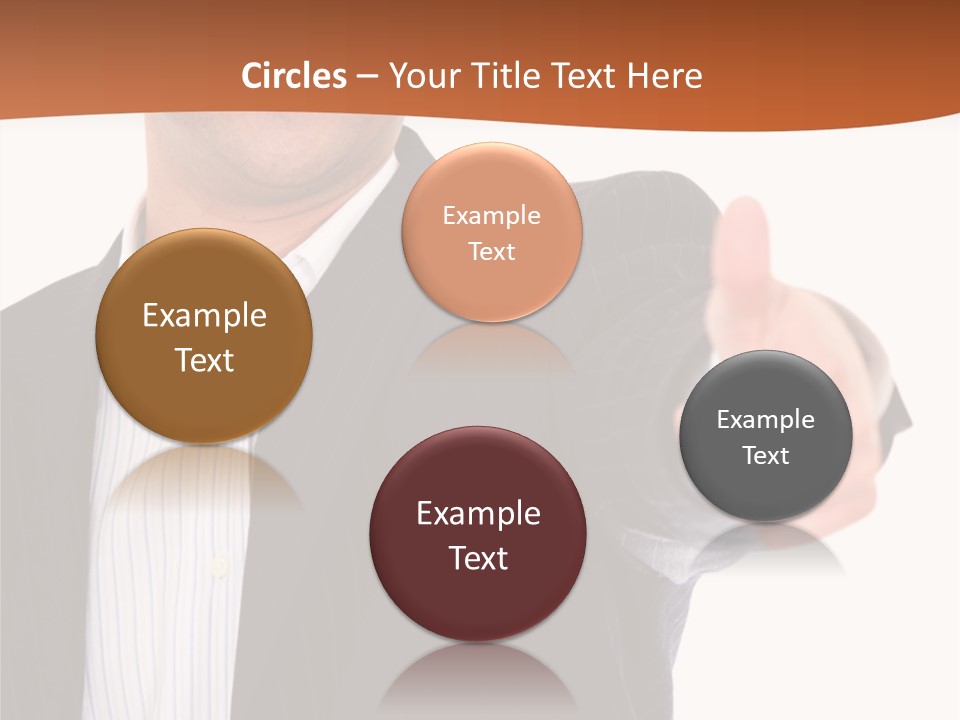 Successful White Correctly PowerPoint Template