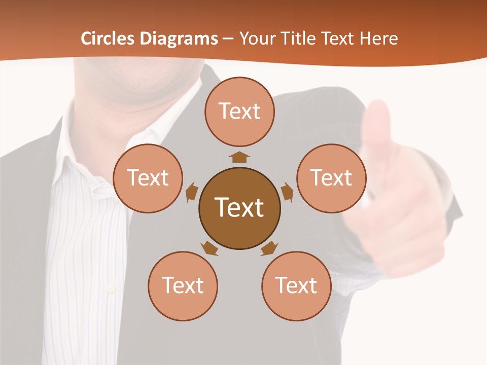 Successful White Correctly PowerPoint Template