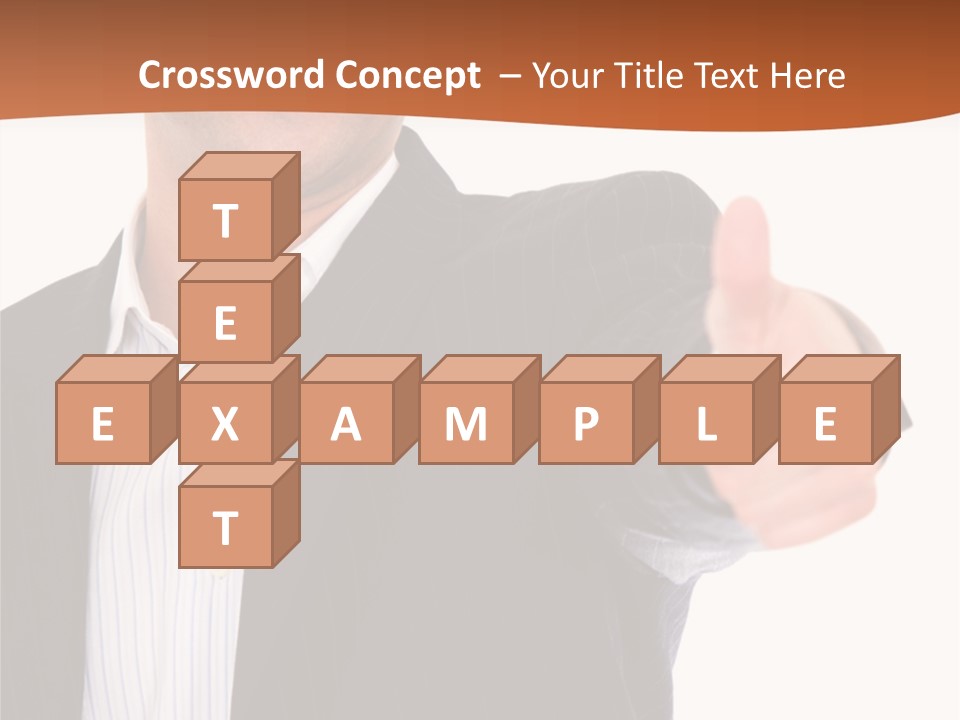 Successful White Correctly PowerPoint Template