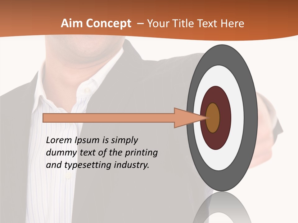Successful White Correctly PowerPoint Template