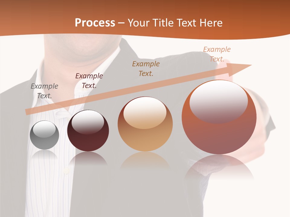 Successful White Correctly PowerPoint Template