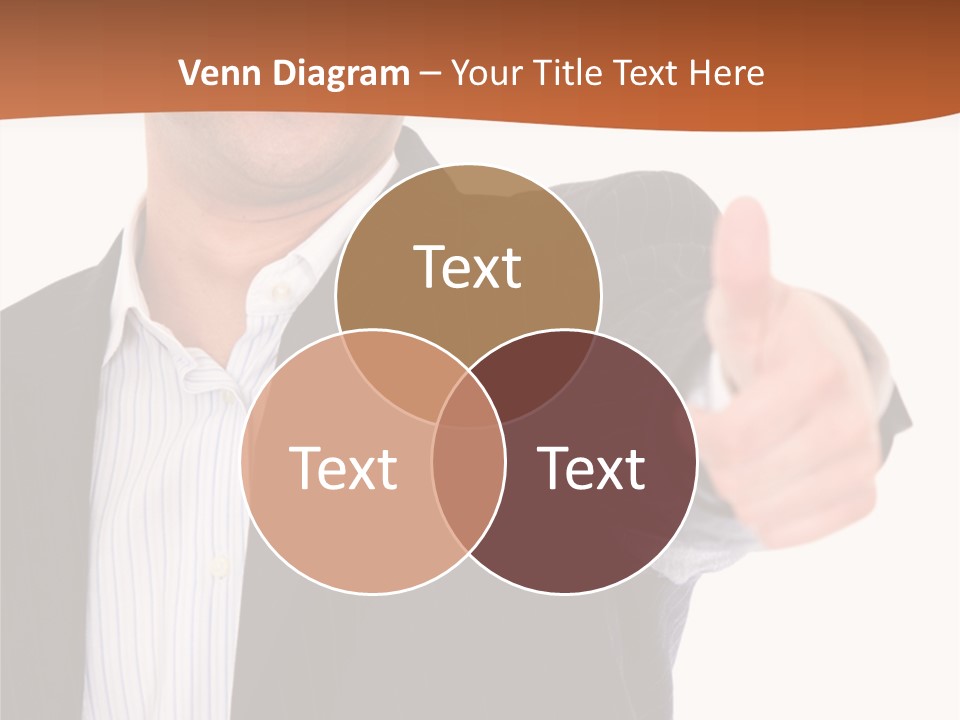 Successful White Correctly PowerPoint Template