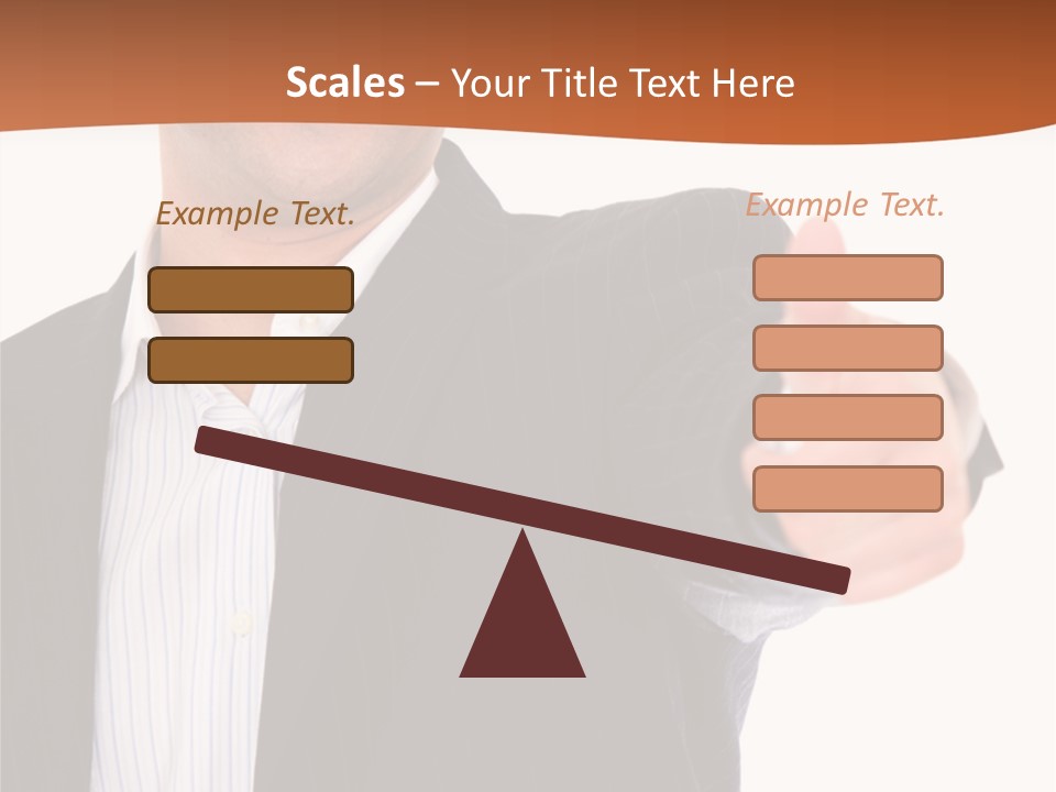Successful White Correctly PowerPoint Template