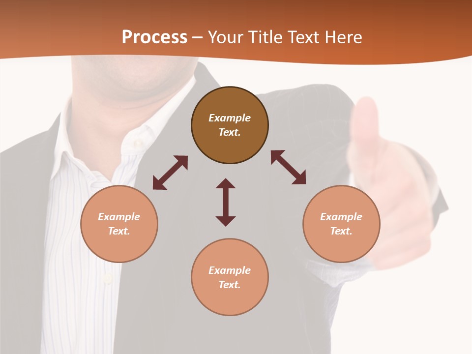 Successful White Correctly PowerPoint Template