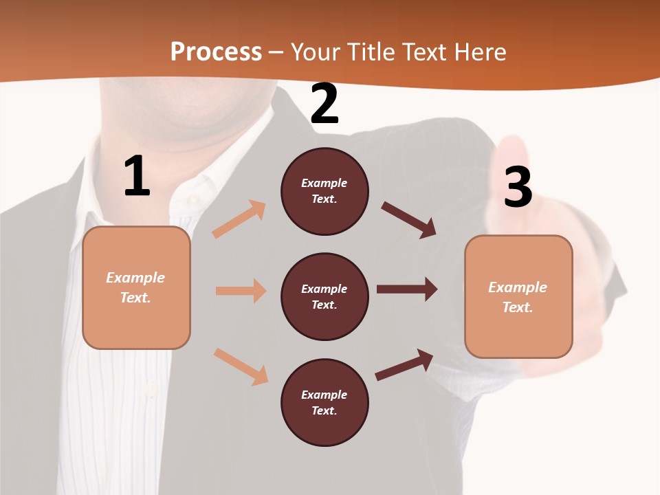Successful White Correctly PowerPoint Template