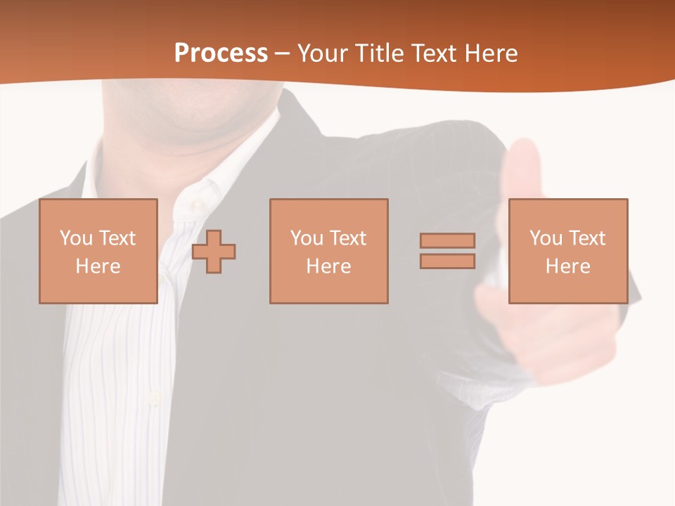 Successful White Correctly PowerPoint Template
