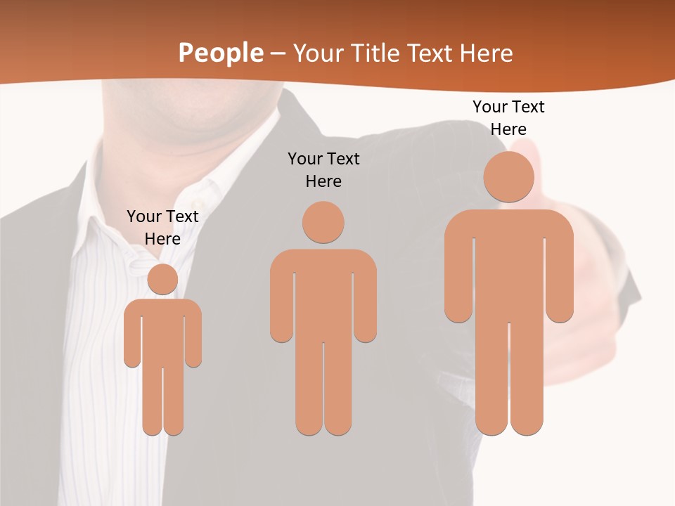 Successful White Correctly PowerPoint Template