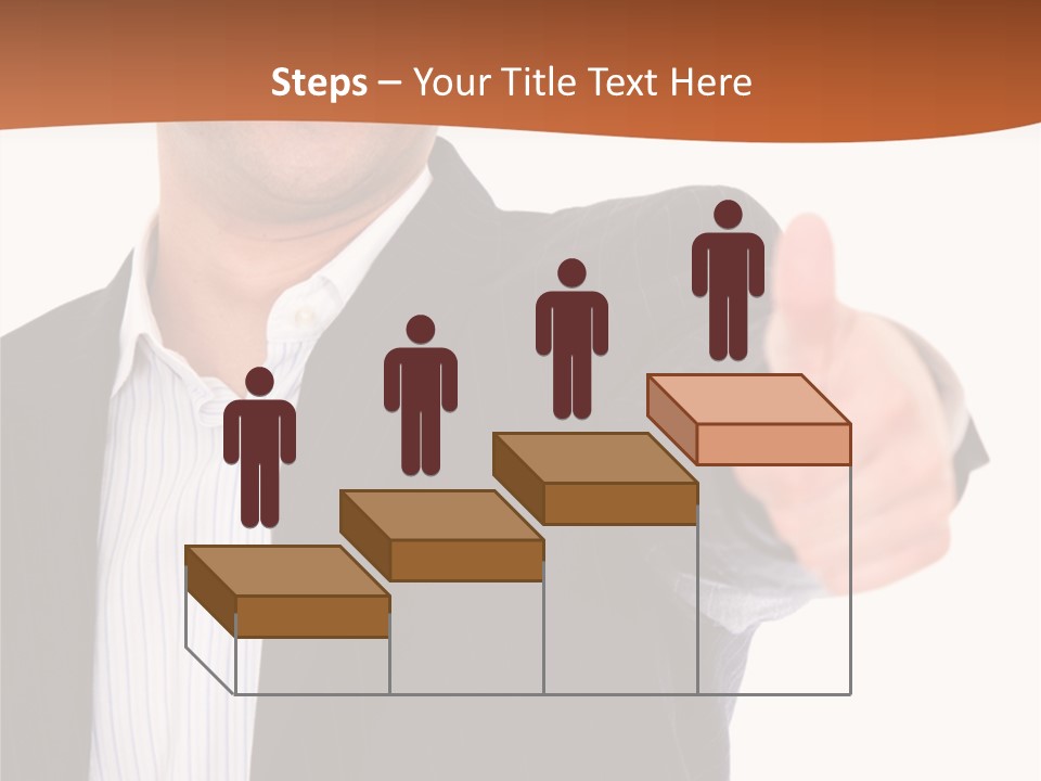 Successful White Correctly PowerPoint Template