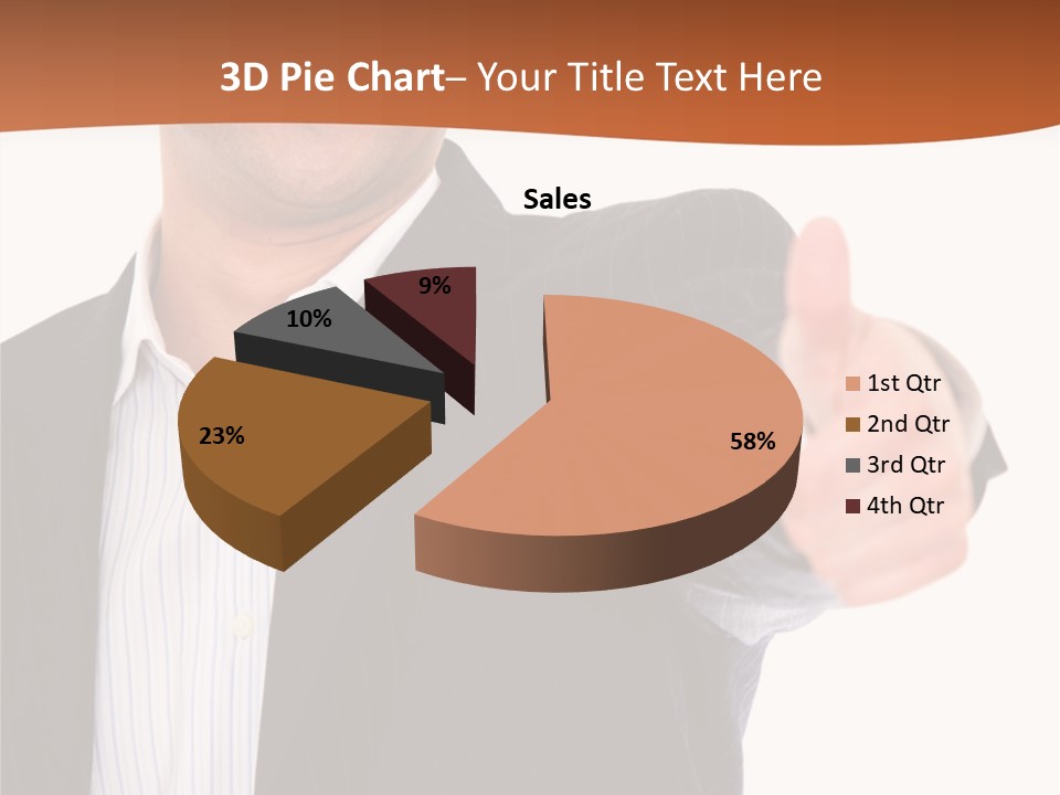 Successful White Correctly PowerPoint Template