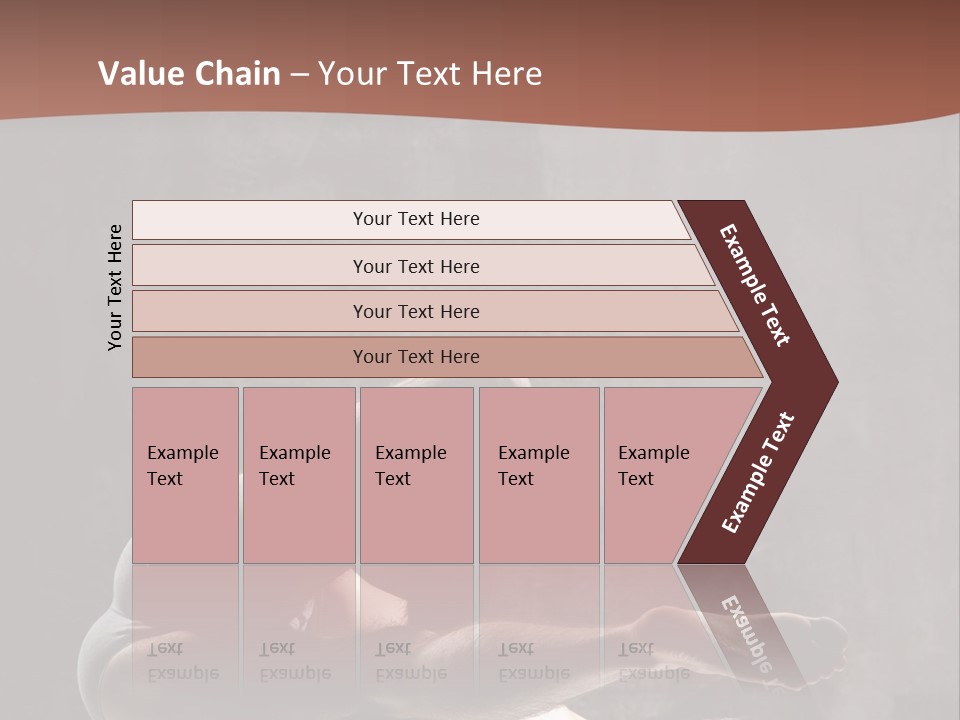 Meditating Solitude Flexing PowerPoint Template