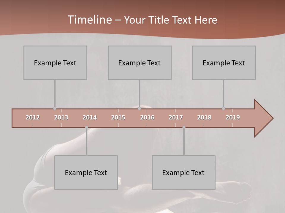 Meditating Solitude Flexing PowerPoint Template