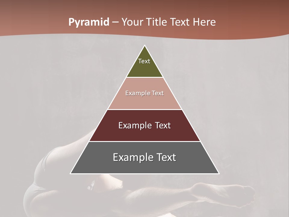 Meditating Solitude Flexing PowerPoint Template