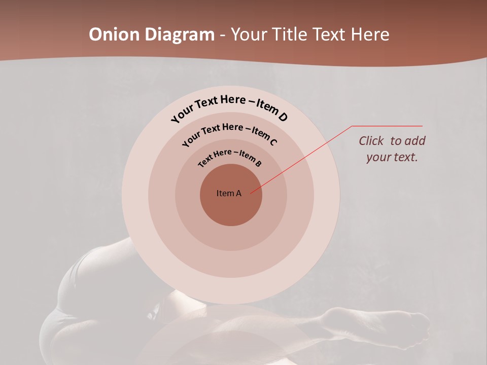 Meditating Solitude Flexing PowerPoint Template