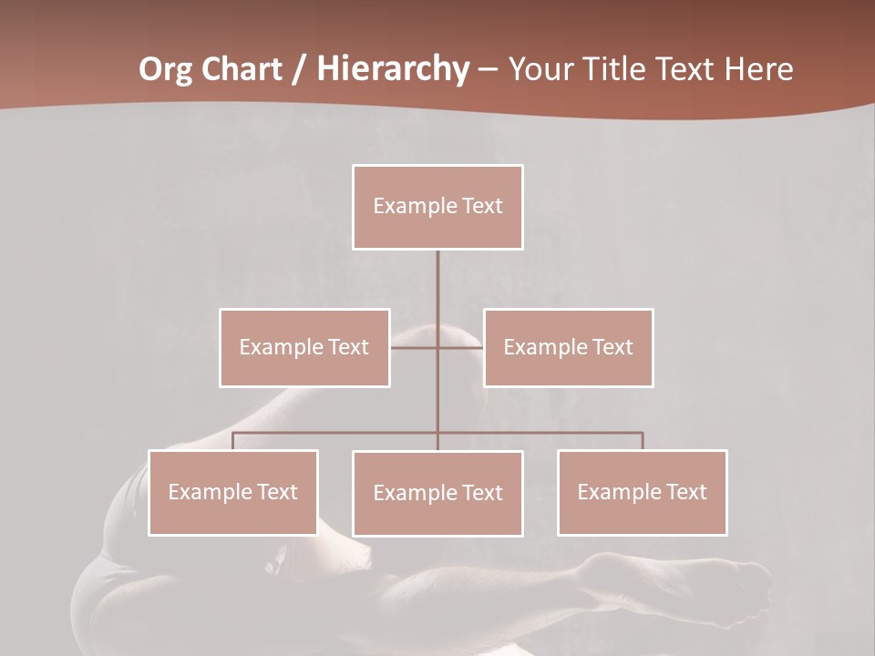 Meditating Solitude Flexing PowerPoint Template