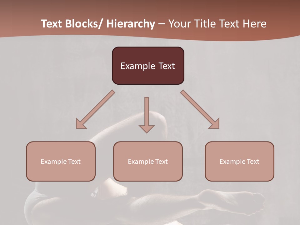 Meditating Solitude Flexing PowerPoint Template