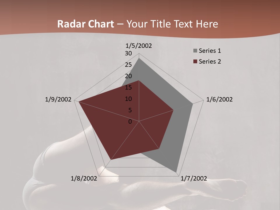 Meditating Solitude Flexing PowerPoint Template