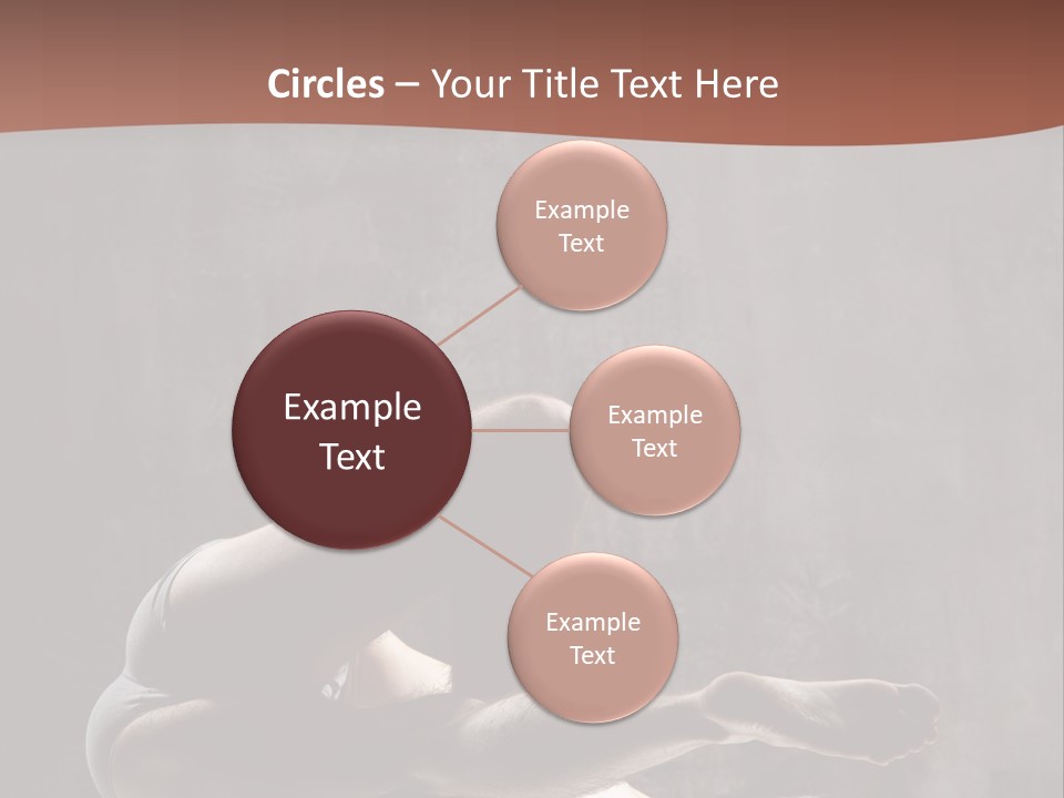 Meditating Solitude Flexing PowerPoint Template