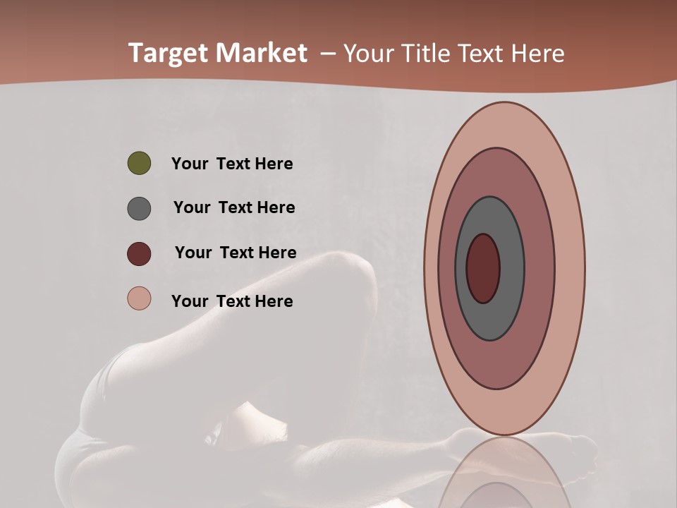 Meditating Solitude Flexing PowerPoint Template