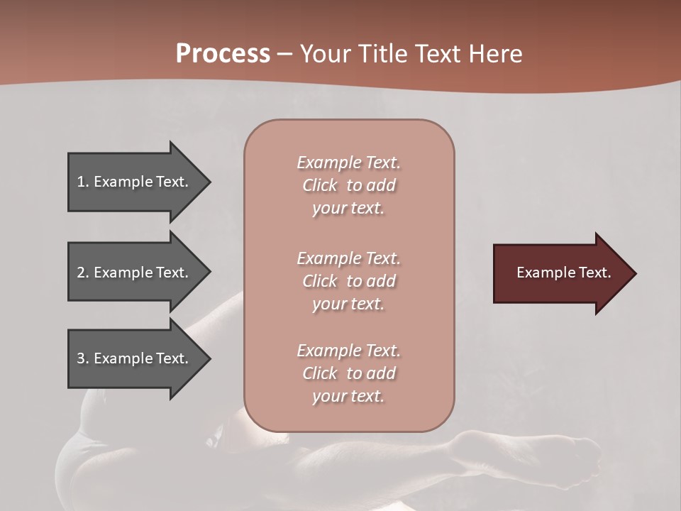 Meditating Solitude Flexing PowerPoint Template