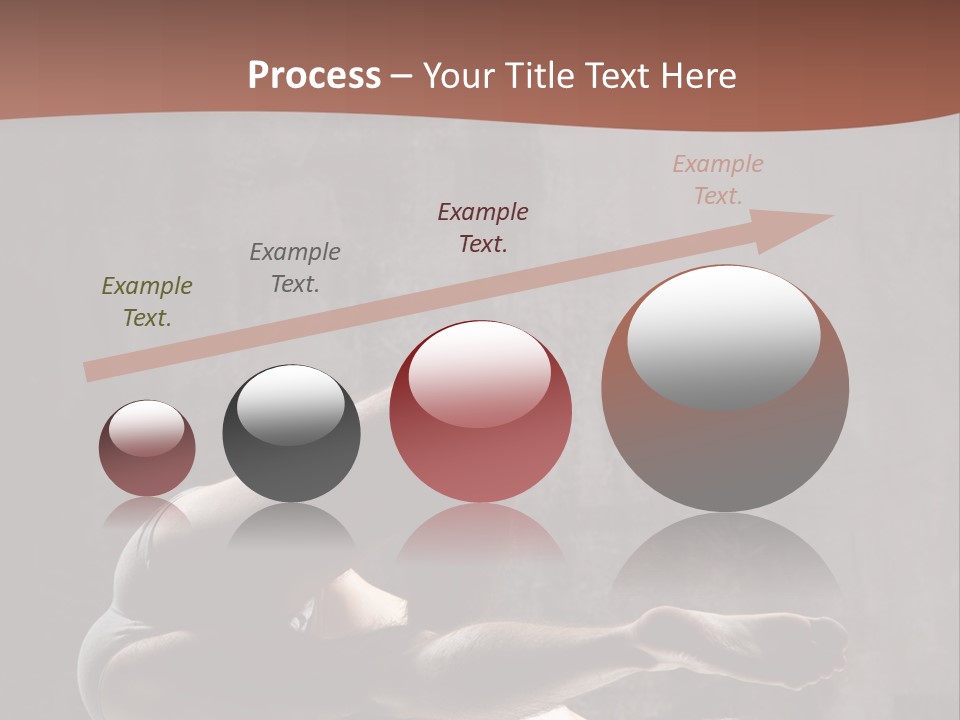Meditating Solitude Flexing PowerPoint Template