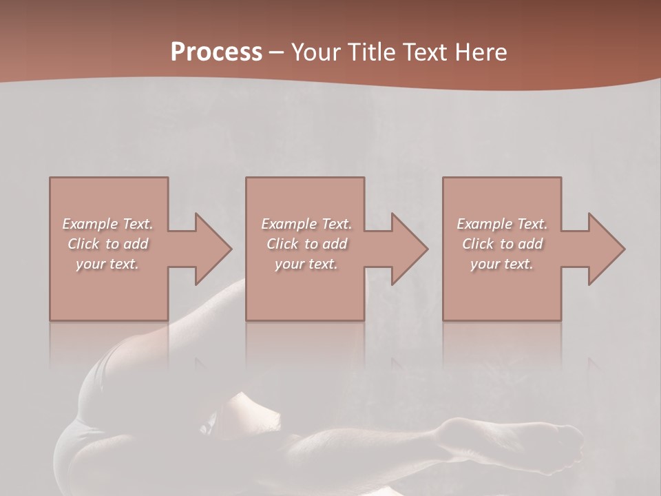 Meditating Solitude Flexing PowerPoint Template