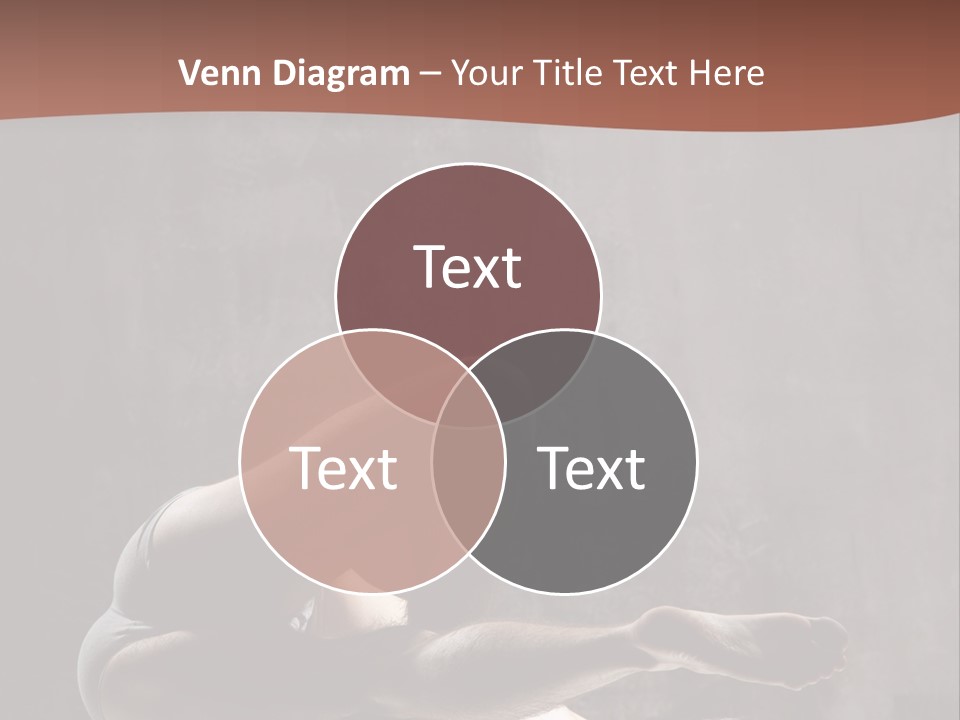 Meditating Solitude Flexing PowerPoint Template