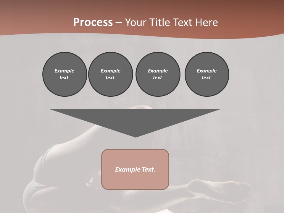 Meditating Solitude Flexing PowerPoint Template