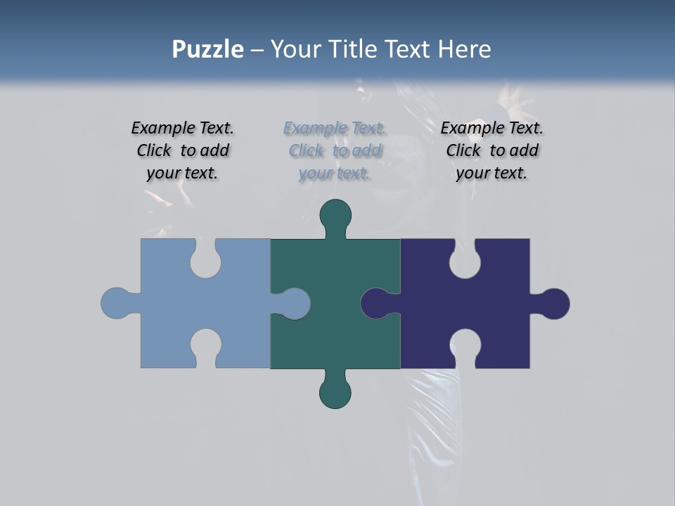 A Man Is Dancing In The Air With His Arms Out PowerPoint Template