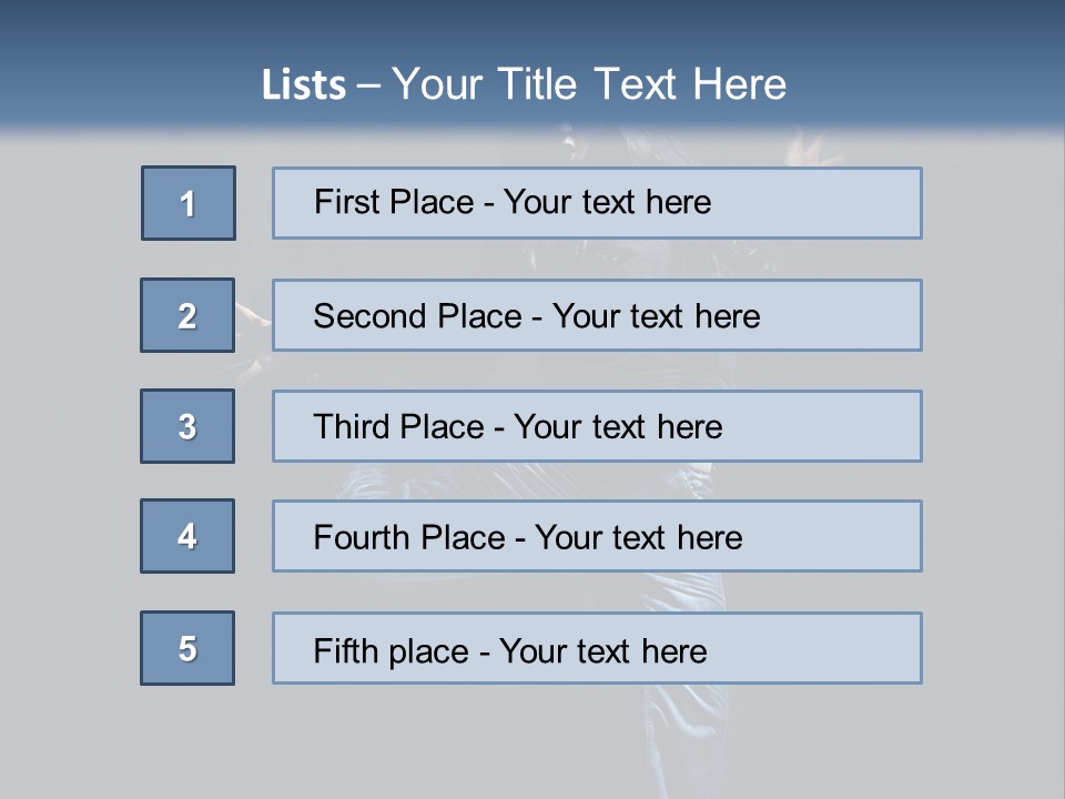 A Man Is Dancing In The Air With His Arms Out PowerPoint Template