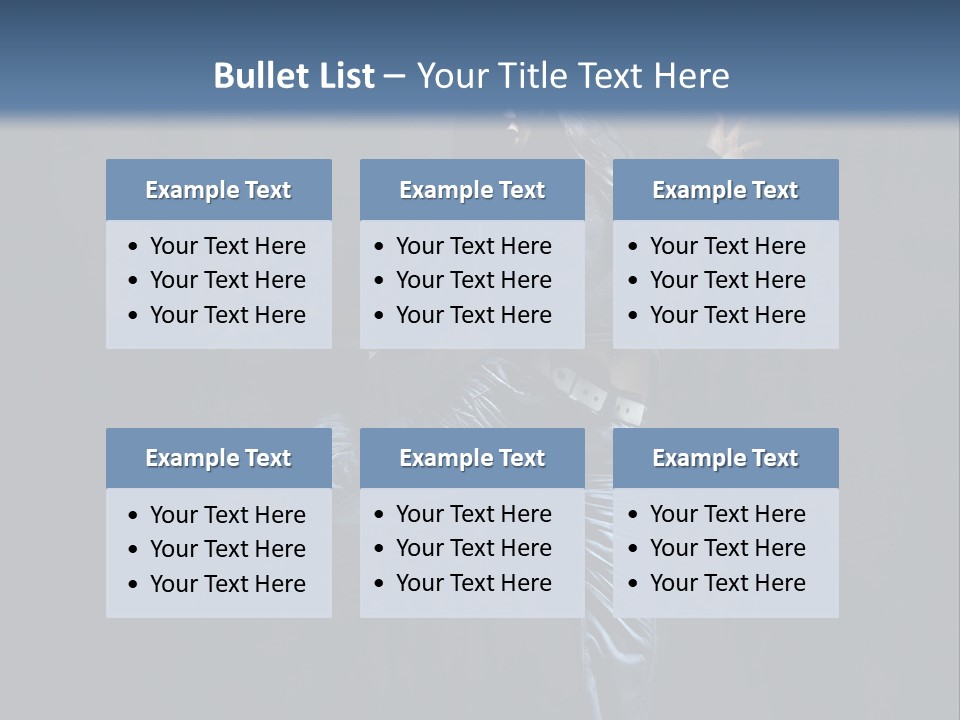 A Man Is Dancing In The Air With His Arms Out PowerPoint Template
