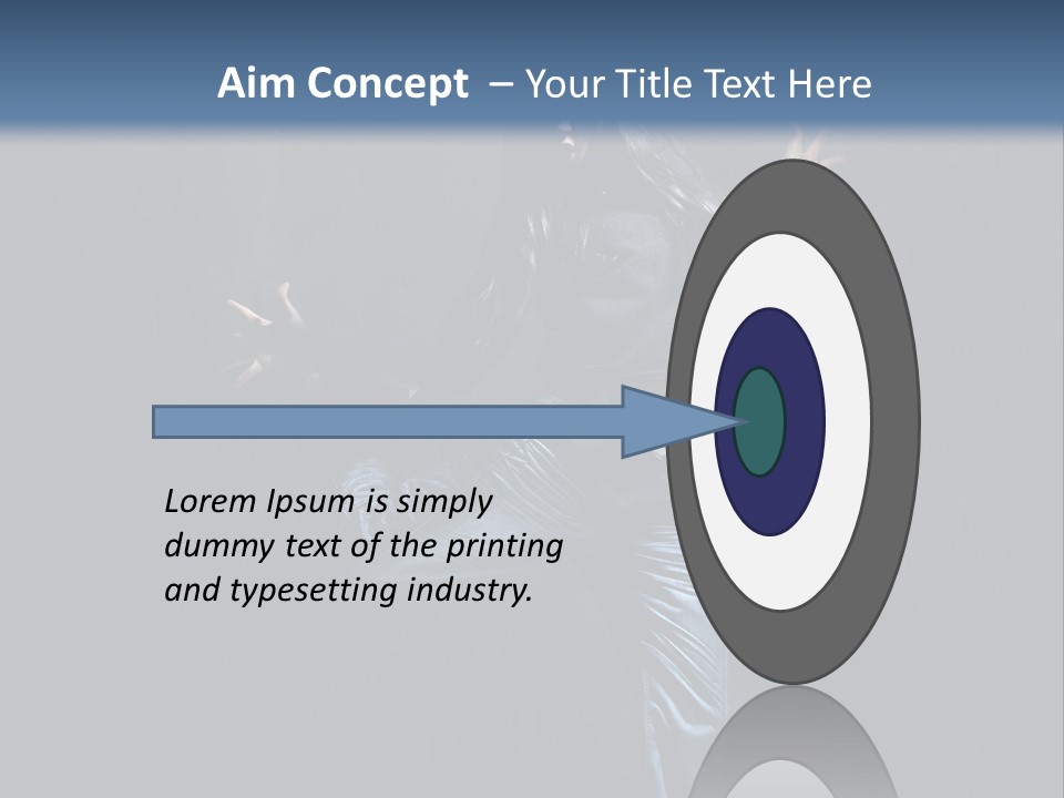 A Man Is Dancing In The Air With His Arms Out PowerPoint Template