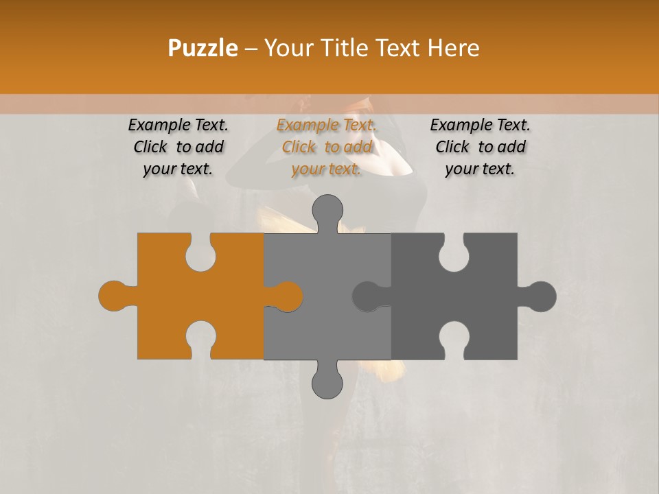 A Woman In A Black Top And Yellow Skirt Is Dancing PowerPoint Template