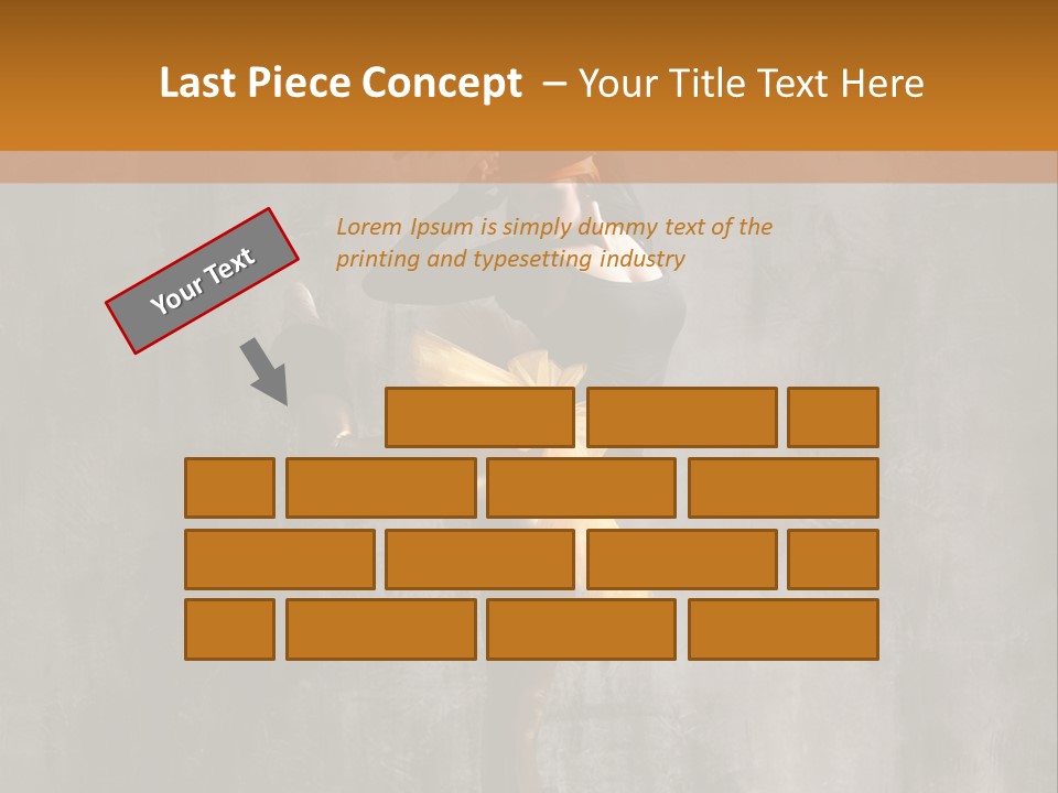 A Woman In A Black Top And Yellow Skirt Is Dancing PowerPoint Template