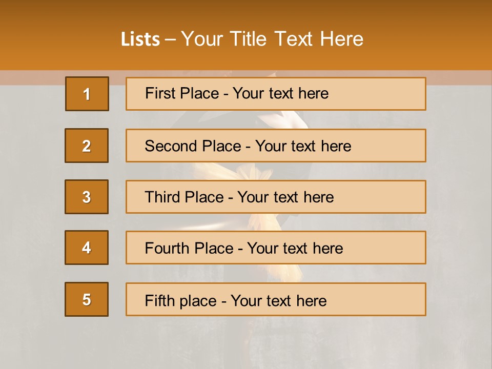 A Woman In A Black Top And Yellow Skirt Is Dancing PowerPoint Template
