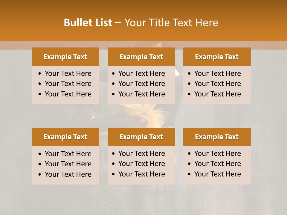 A Woman In A Black Top And Yellow Skirt Is Dancing PowerPoint Template