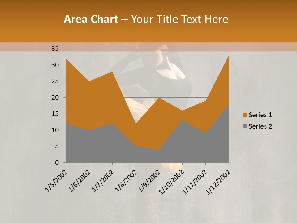 A Woman In A Black Top And Yellow Skirt Is Dancing PowerPoint Template